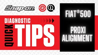 How to Perform a FIAT® 500 Proxi Alignment in Less Than 2 Minutes | Snap-on Diagnostics UK