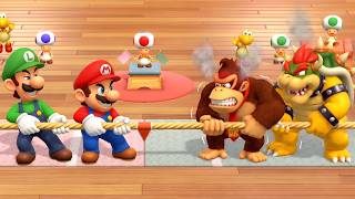 【マリオパーティ スイッチ】ラッキーチームバトル！マリオ＆ルイージ VS ドンキーコング＆クッパ 4K UHD