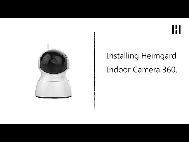 heimgard technologies Innendørs 360° hd overvåkningskamera v2