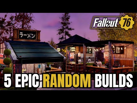 This Weeks AWESOME Finds! | Fallout 76 Best Random Camp Builds!