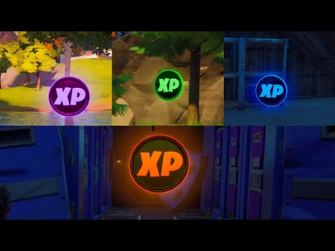 All XP coin locations in fortnite chapter 2 Season 4 week 5