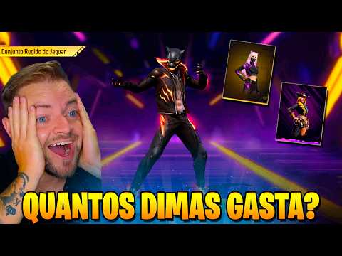 GETTING THE JAGUAR'S ROAR SET, FF TOKEN ROYALE, NEW FREE FIRE EVENT