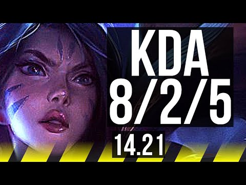 KAI'SA & Rakan vs VEIGAR & Nami (ADC) | EUW Master | 14.21
