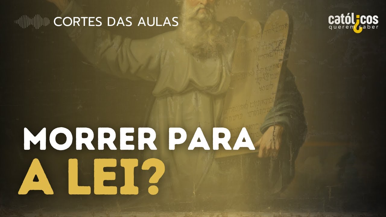 O que Paulo quis nos ENSINAR dizendo que devemos MORRER PARA A LEI?