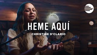 Heme Aquí Lyrics English Translation