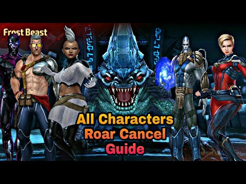 Roar Cancel Guide for All Characters - Marvel Future Fight