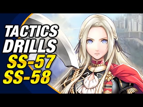 Fire Emblem Heroes - Tactics Drills: Skill Studies 57 & 58: Three Houses 1 and 2 [FEH]