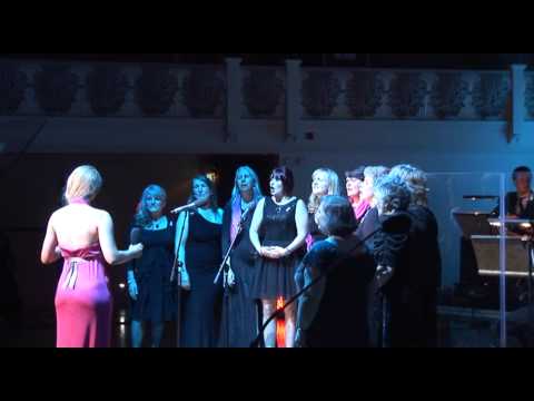 Camilla Kerslake and the Sing2Beat Cancer Choir performance at 2013 Inspiration Awards