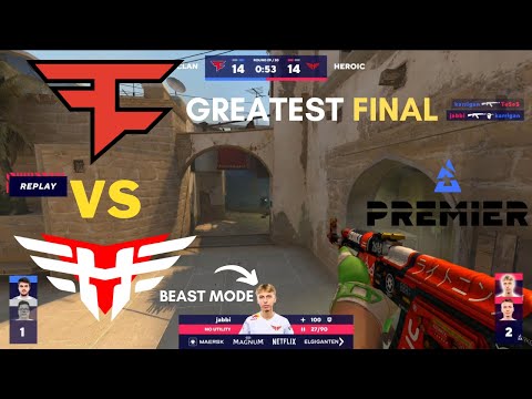 Greatest Final Of All Time ! FaZe Vs Heroic - HIGHLIGHTS - BLAST Premier 2022