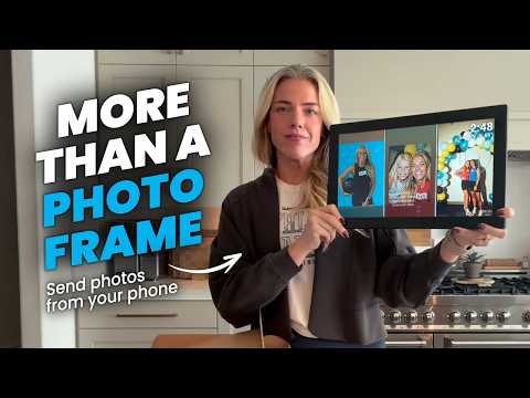 Keep Your Favorite Memories Close | 15.6" Frameo Digital Picture Frame