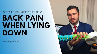 Back Pain When Lying Down Or Lying Flat On Your Back Should You Do It?