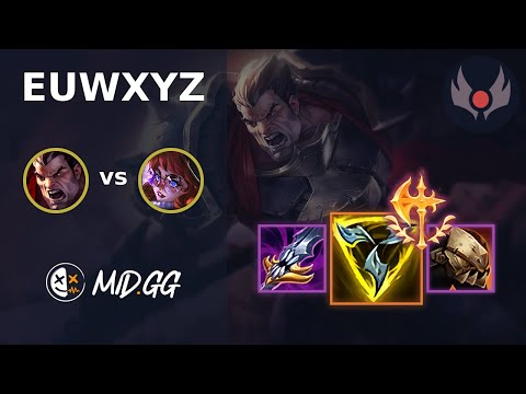 MID.GG: [ EUWXYZ ] Darius TOP vs Aurora | EUW GRANDMASTER | LOL Season 2024