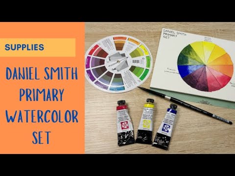 Beginner watercolor – Daniel Smith Primary Watercolor Set