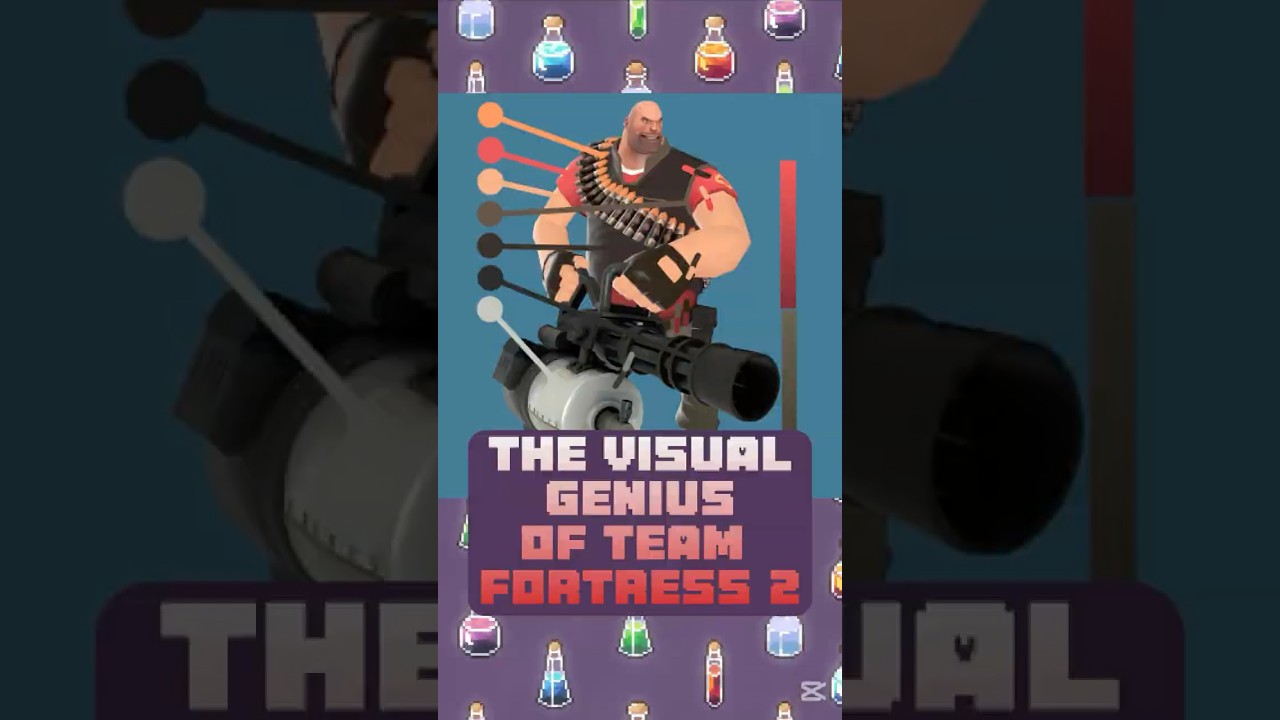 The Visual Genius of Team Fortress 2 #gamedesign #tf2 #characterdesign #steam #valve  #gaming #fps