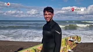 Denizde Sörf Yapanları Görüp, 'Boğulma' İhbarı Verdiler