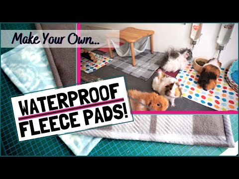 How to Make Your Own Waterproof Fleece Pads for the...