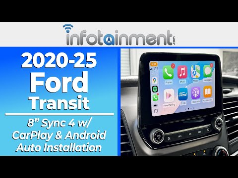 2020-25 Ford Transit 8" Sync 3 to 8" Sync 4 Upgrade Installation Guide - Infotainment.com