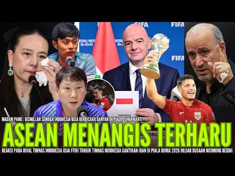 🔴LANGSUNG GEGER!! Reaksi Para Rival Usai Federasi Iran Tunjuk Indonesia Gantikan Iran Di Piala Dunia