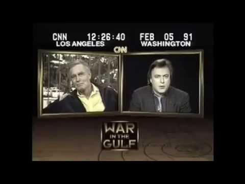 Christopher Hitchens to Charlton Heston: "Keep your hairpiece on" (1991)
