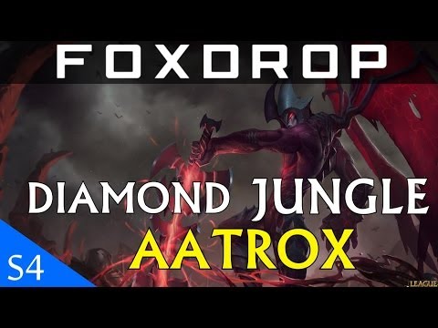 [S4] Diamond Jungle AATROX Commentary (Feral Flare Carry)