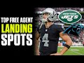 Top Free Agent Landing Spots for Derek Carr, Patrick Peterson + MORE | CBS Sorts