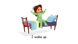 English repeat after me: My Daily Routine in English | Learn English for Kids