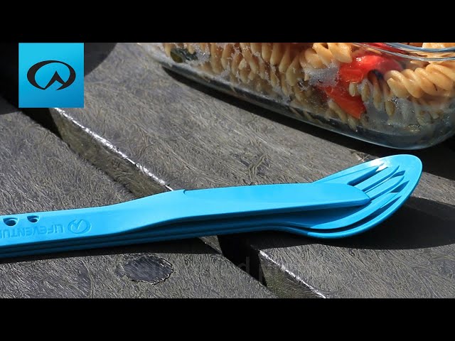 Video Teaser für Lifeventure Ellipse Cutlery
