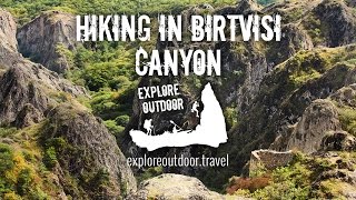 preview picture of video 'Hiking in Birtvisi Canyon'