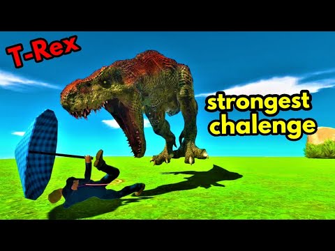 T-REX VS EVERY STRONGEST UNIT FROM FACTIONS Animal Revolt Battle Simulator