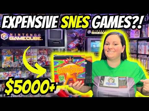 These Super Nintendo Games Are Worth Thousands! SNES Set Update!