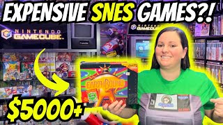 These Super Nintendo Games Are Worth Thousands! SNES Set Update!