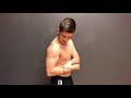 16 year old flexing physique update