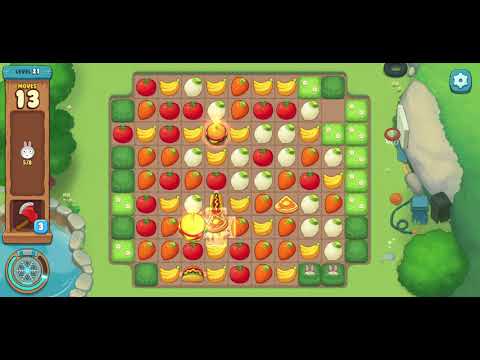 We Bare Bears Match3 Repairs Level 21 - No Boosters