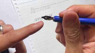 How to use a dip pen and ink