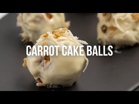 Carrot Cake Balls