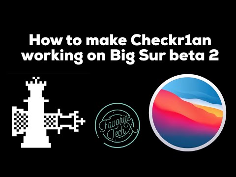 Checkra1n On macOS Big Sur beta 2