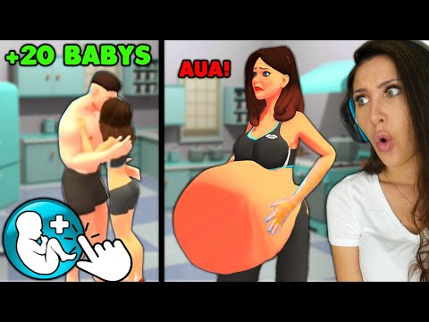 Wie viel Babys kann eine Schwangere im Bauch aushalten? Mother Run 3D