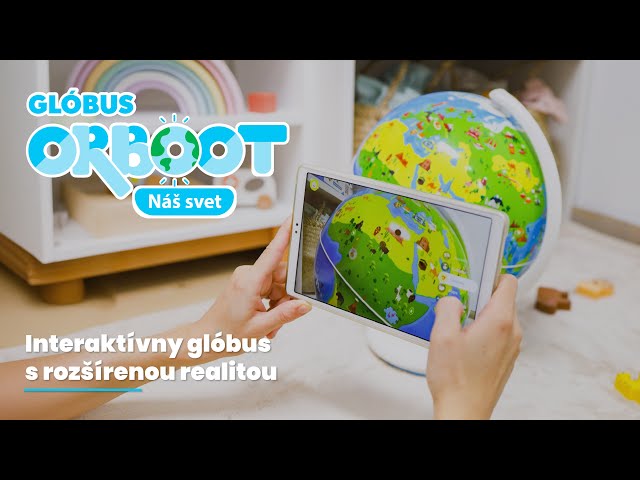 Interaktivní glóbus Orboot Náš svět Playshifu