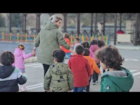 Fövqəladə Hallar Nazirliyi tərəfindən uşaq bağçasında təlim keçirilib