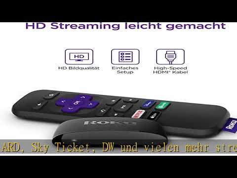 Roku Express | HD-Streaming Media Player | Funktioniert nur in Deutschland| Einfaches setup mit dem