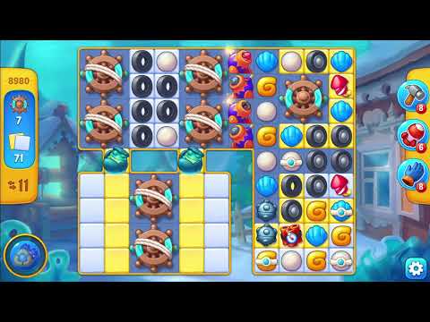 FISHDOM:  Level 8980  No boosters.