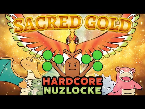 [INCREASED DIFFICULTY🔥] How I won a HARDCORE NUZLOCKE of Pokémon SACRED GOLD