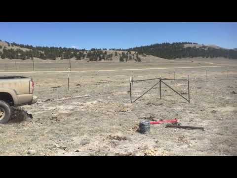 Strongest T-Post Fence Corner Available | DIY T-Post Fencing | Strength Test | Fence Easier