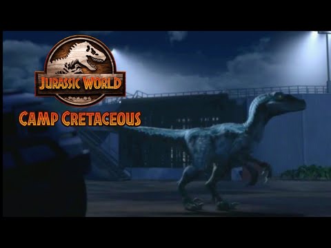 Velociraptor Blue Screen-Time | Jurassic World Camp Cretaceous Season 2 | All Blue Scenes | Netflix