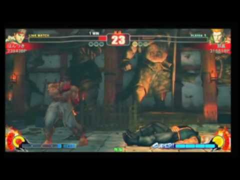 SF4: 20-12-2009 - Hantsuki (Ryu) vs Kaku Yoshimi (Gu) - Set3