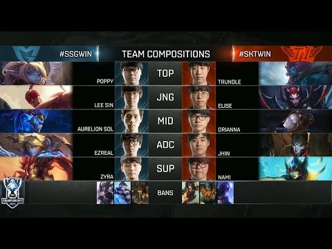 SSG vs SKT Highlights - Finals Game 3 - 2016 World Championship
