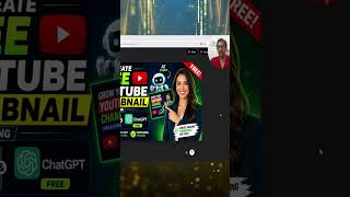 Create FREE YouTube Thumbnails Using ChatGPT & Google Gemini AI