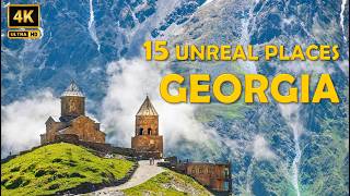 Top 15 Best Places to Visit in Georgia (Europe) | Ultimate Georgia Travel Guide 4K