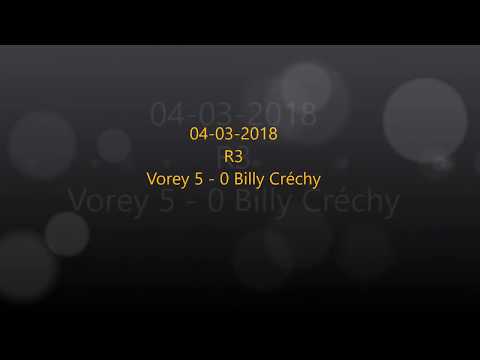 04-03-18 R3: Vorey 5 - 0 Billy Créchy