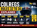COLREGS Rules 32 36 Explained Sound Signals Fog Signals Simplified I Easy Explanation